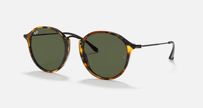 ROUND FLECK  Polido Havana Preto LENTES Verde